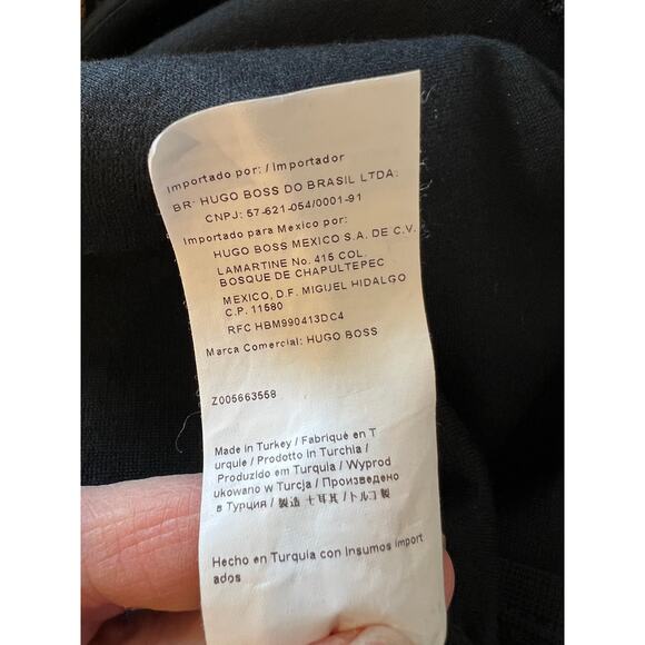 Hugo Boss Essential Knit Work Dress Black - Picture 6 of 6